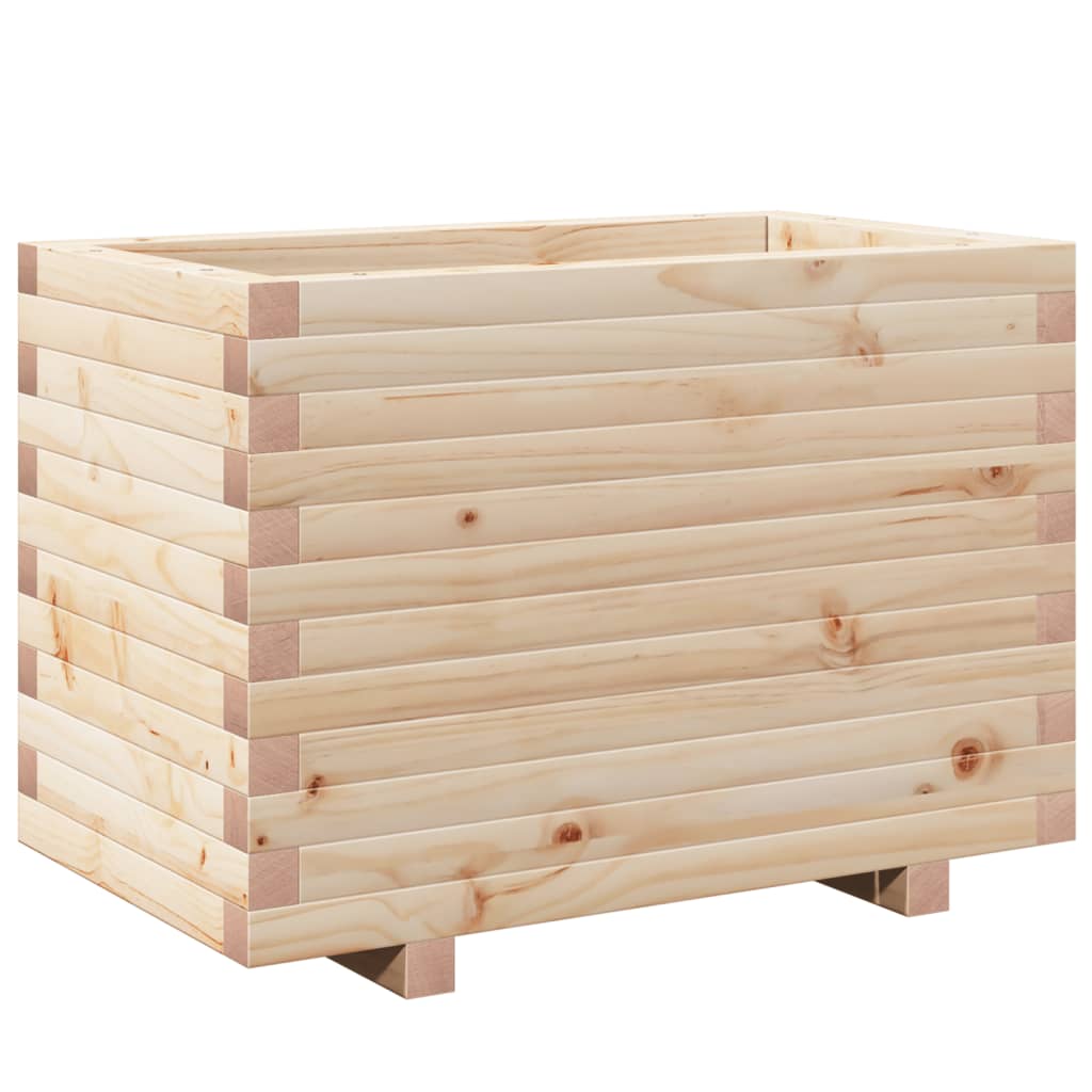 Vidaxx Pflanzgefäß 70x40x49,5 cm massives Kiefernholz
