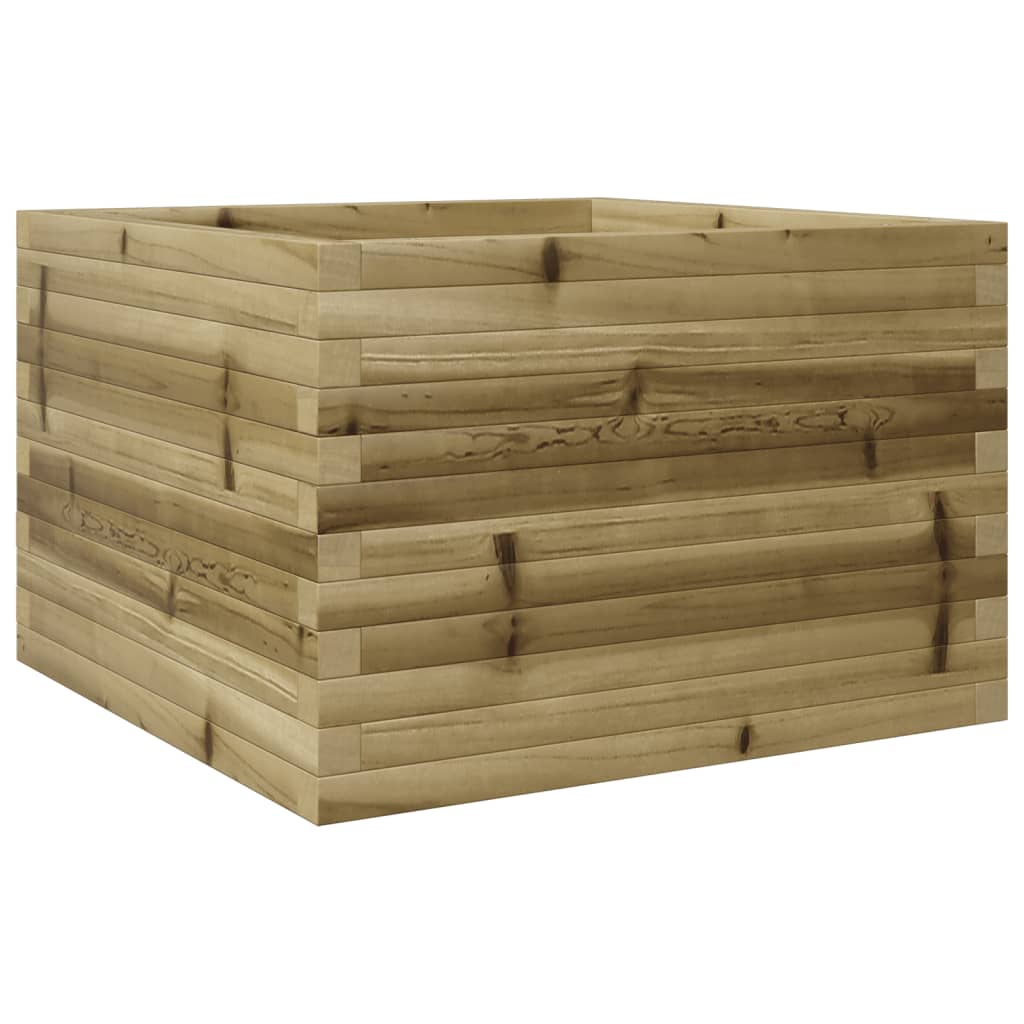 VidaXL Pflanzgefäß 70x70x46 cm aus imprägniertem Kiefernholz