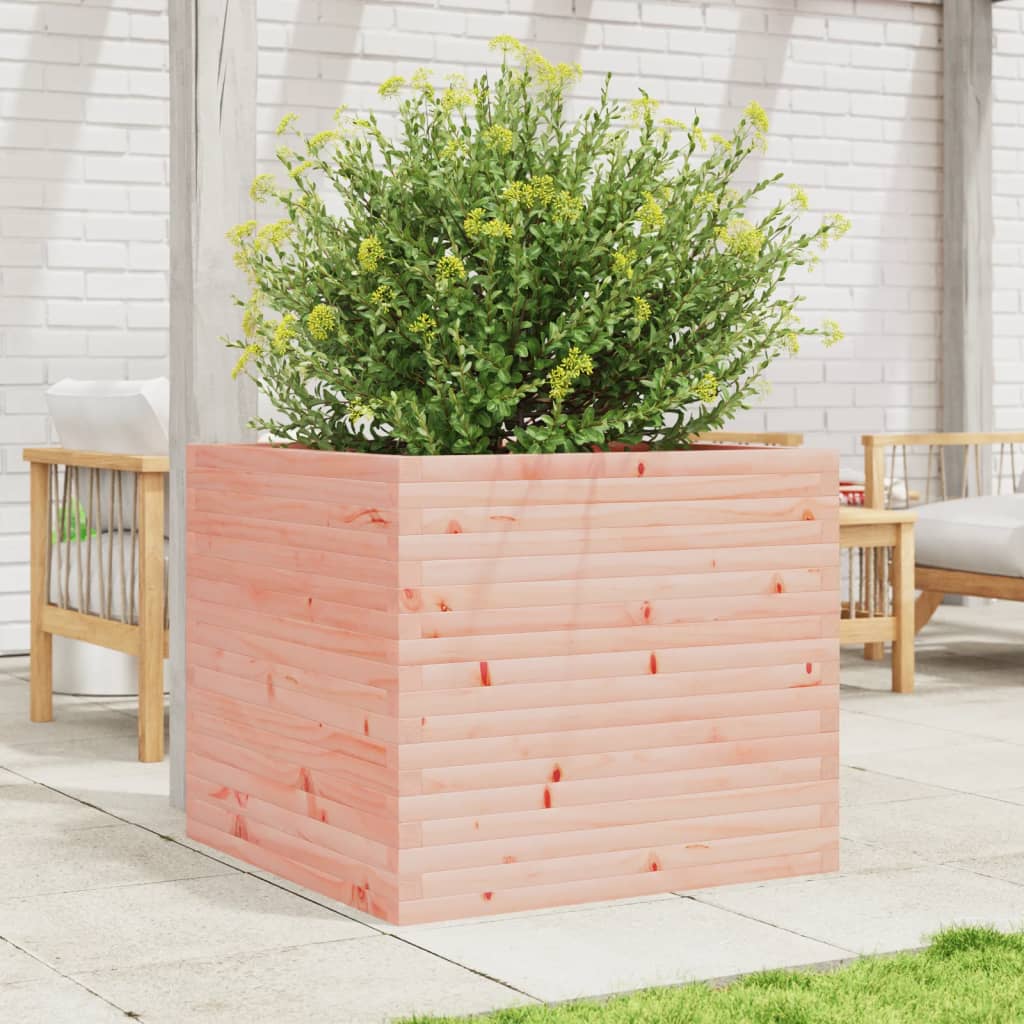 VidaXL Pflanzgefäß 80 x 80 x 68,5 cm, massives Douglas-Holz