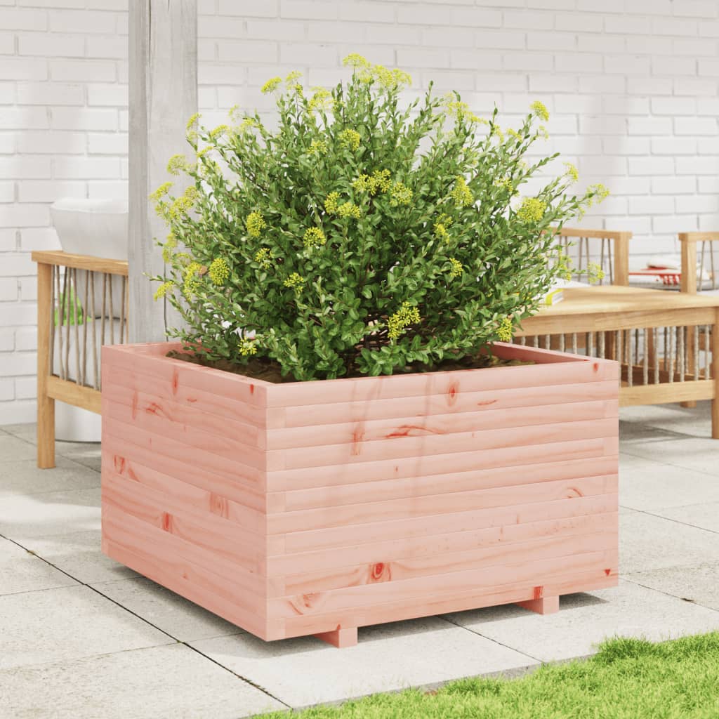 VidaXL Pflanzgefäß 80x80x49,5 cm massives Douglasholz