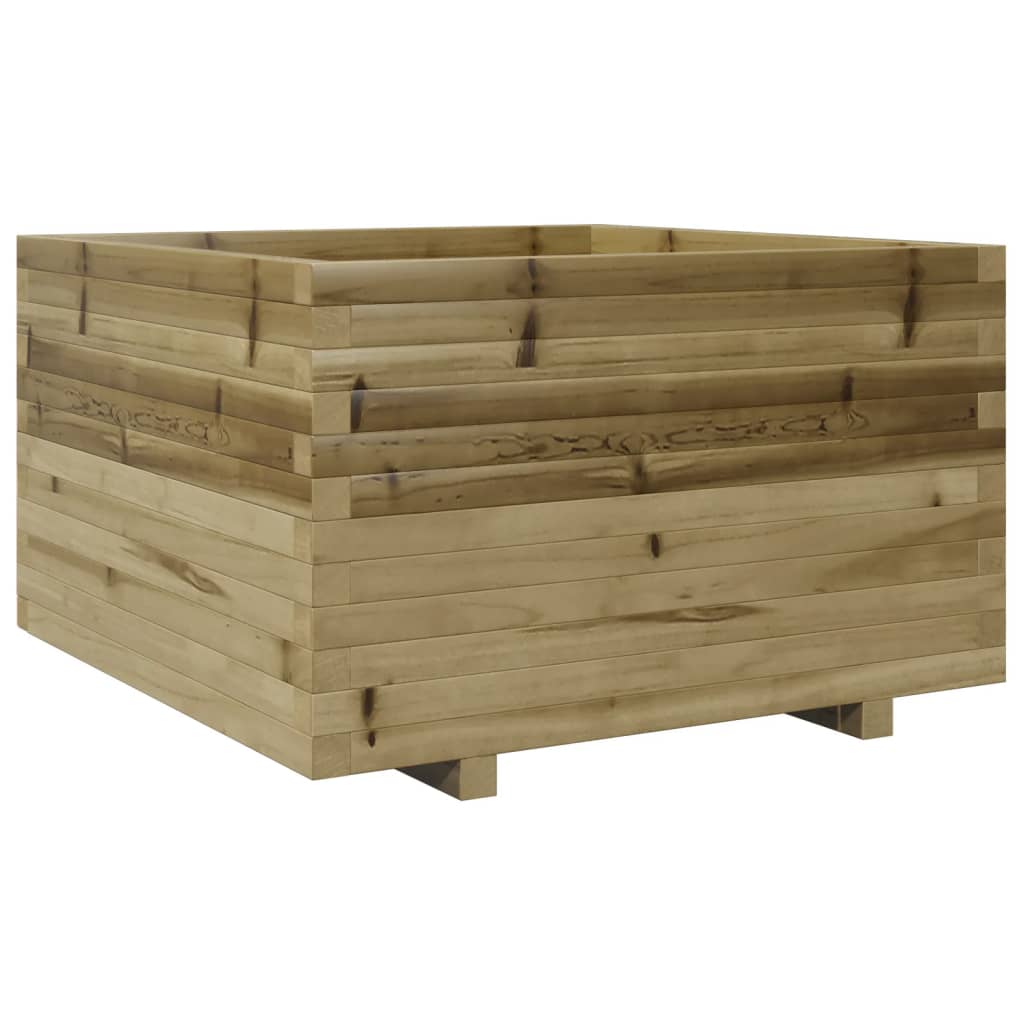 VidaXL Pflanzgefäß 80x80x49,5 cm imprägniertes Kiefernholz