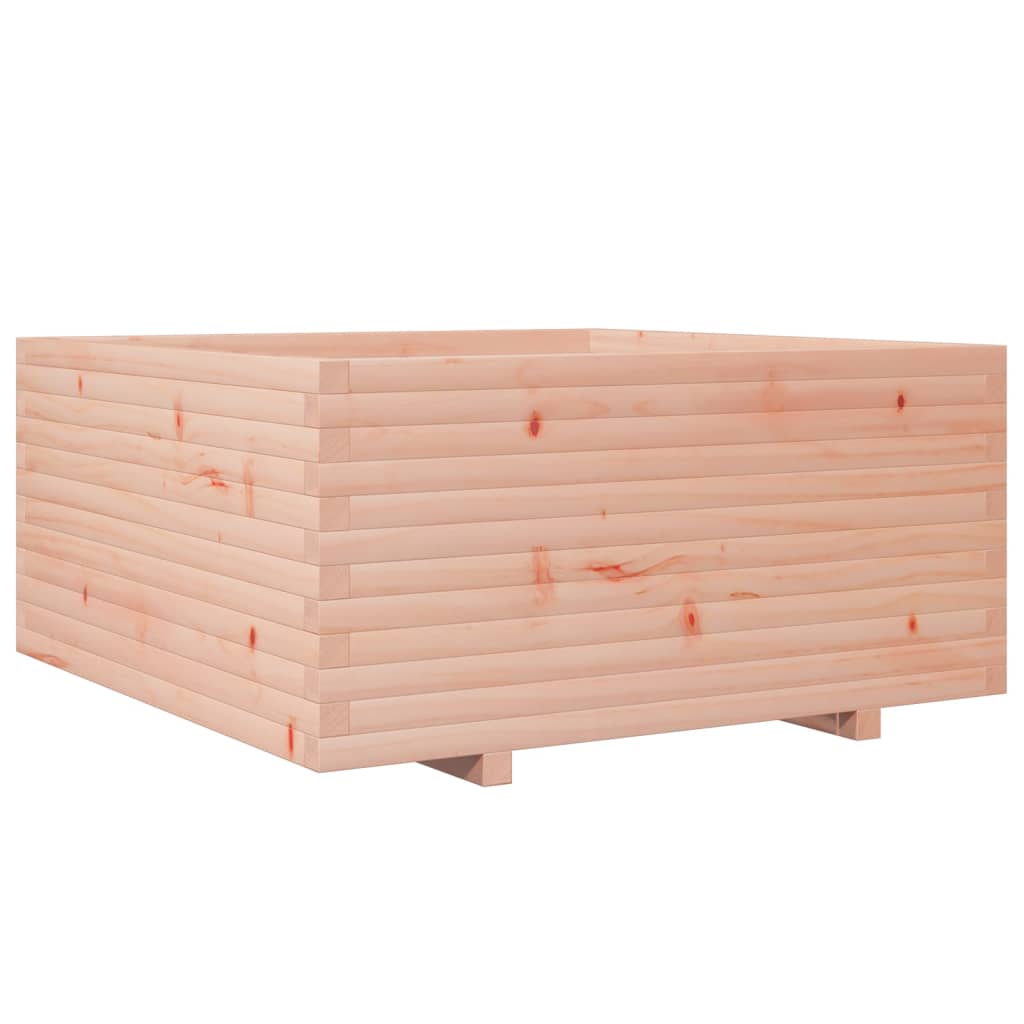 VidaXL Pflanzgefäß 100 x 100 x 49,5 cm, massives Douglas-Holz