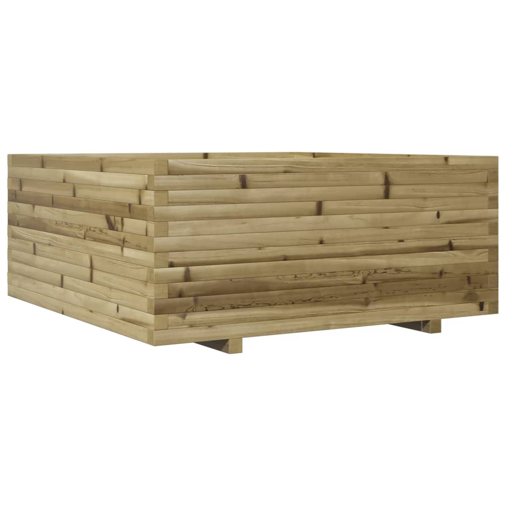 VidaXL Pflanzgefäß 110x110x49,5 cm imprägniertes Kiefernholz