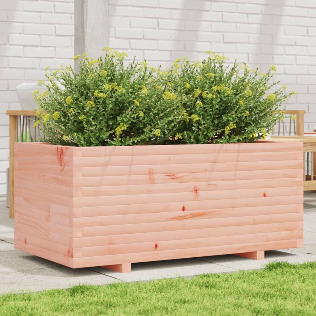 VidaXL Pflanzgefäß 110 x 60 x 49,5 cm, massives Douglas-Holz