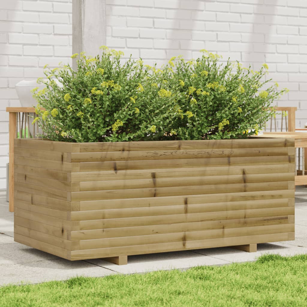 VidaXL Pflanzgefäß 110x60x49,5 cm imprägniertes Kiefernholz