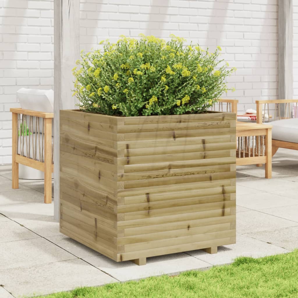 VidaXL Pflanzgefäß 70x70x72,5 cm imprägniertes Kiefernholz