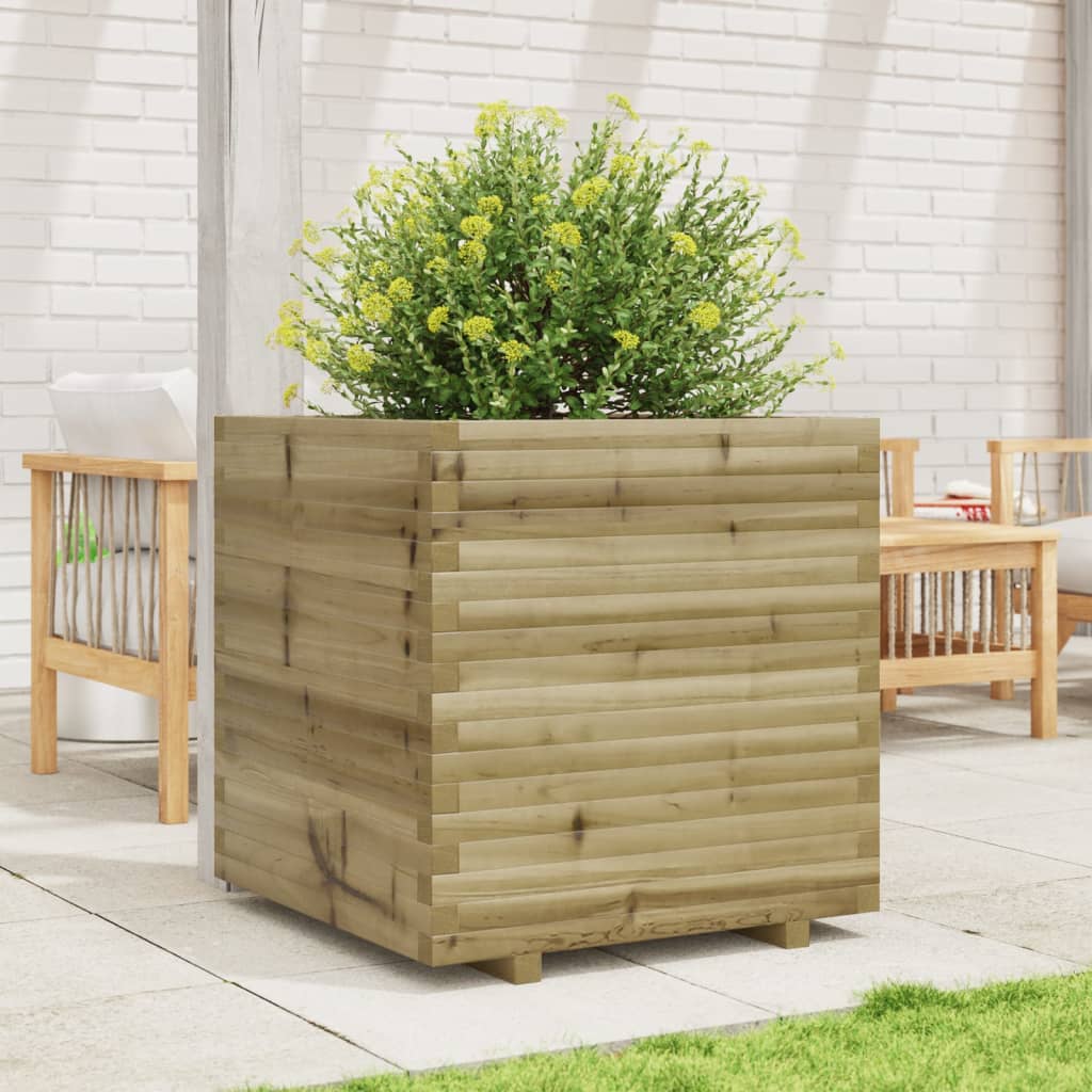 VidaXL Pflanzgefäß 70x70x72 cm aus imprägniertem Kiefernholz