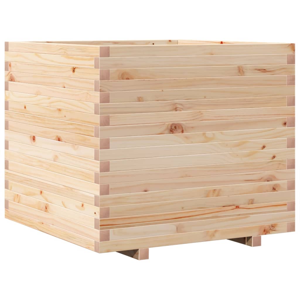 VidaXL Pflanzgefäß 80x80x72 cm aus massivem Kiefernholz