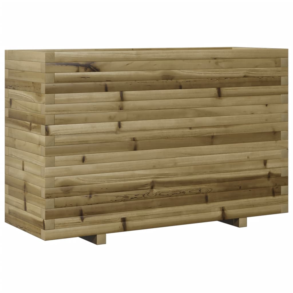 VidaXL Pflanzgefäß 110x40x72 cm aus imprägniertem Kiefernholz