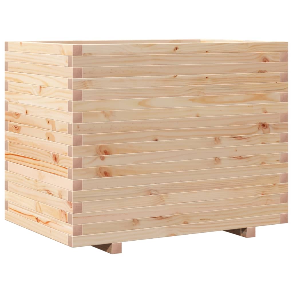 VidaXL Pflanzgefäß 90x60x72 cm aus massivem Kiefernholz