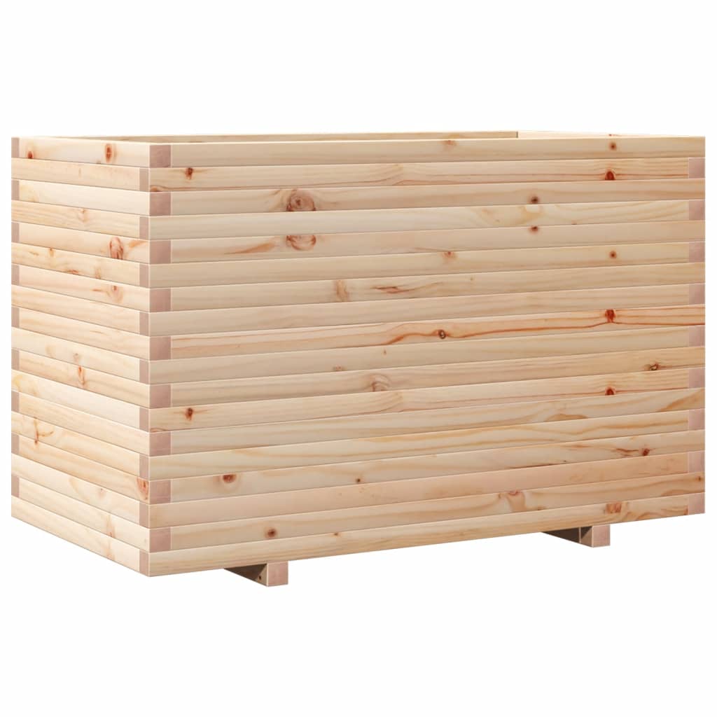 VidaXL Pflanzgefäß 110x60x72 cm aus massivem Kiefernholz