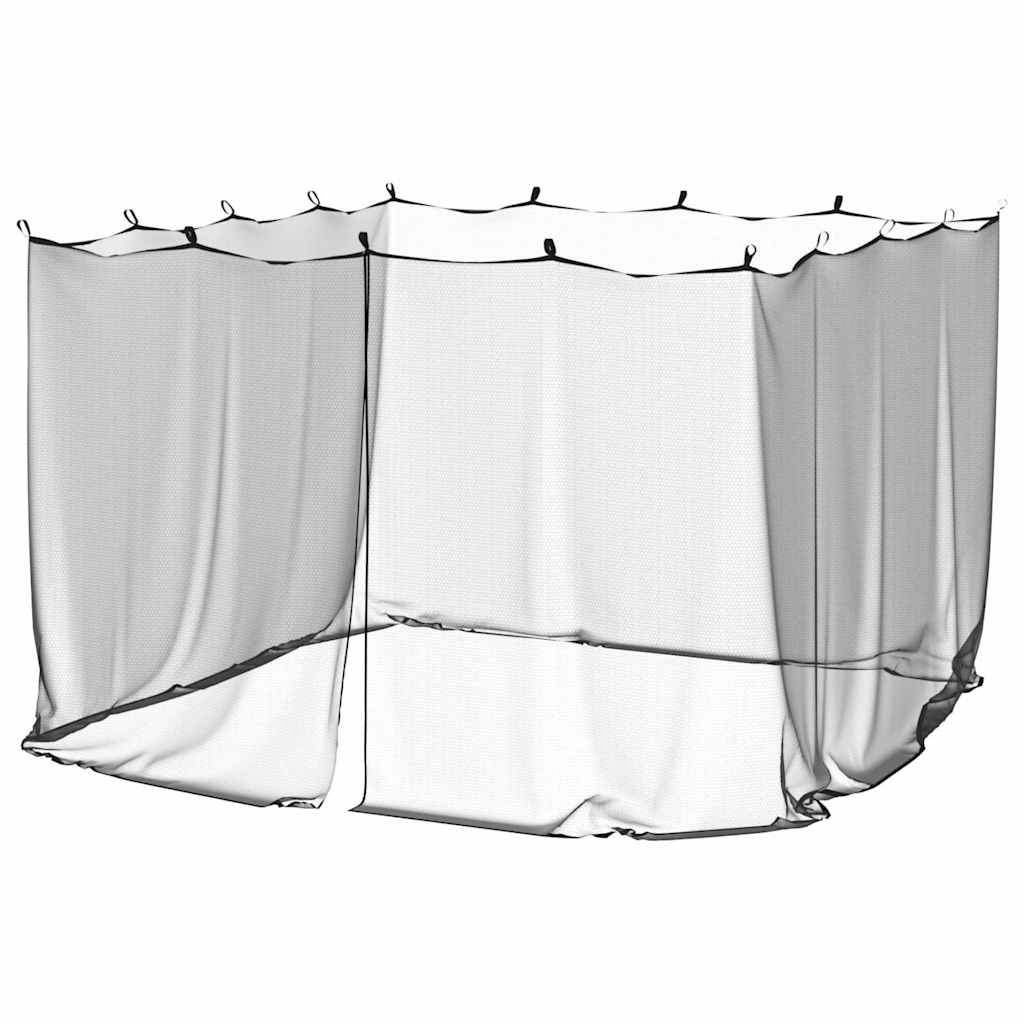 VidaXL Moskitonetz 156 Mesh 300x300x200 cm schwarz