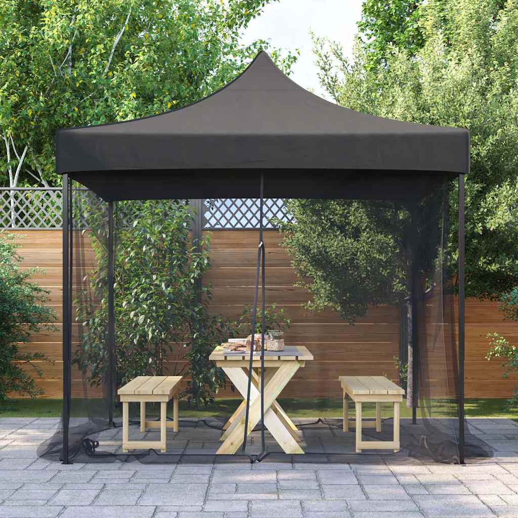 VidaXL Moskitonetz 156 Mesh 300x300x200 cm schwarz