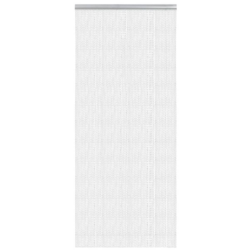 Vidaxx Fliegenvorhangketten 90x212 cm Aluminium