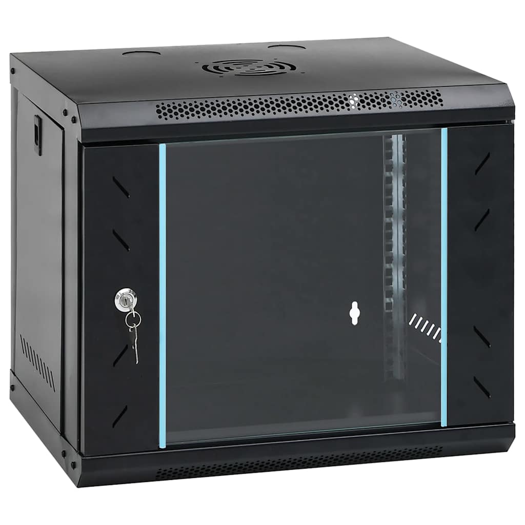 Vidaxx Netzwerkschrank Wandmontage 9h 19 IP20 53x40x45 cm