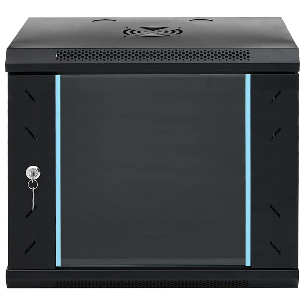 Vidaxx Netzwerkschrank Wandmontage 9h 19 IP20 53x40x45 cm