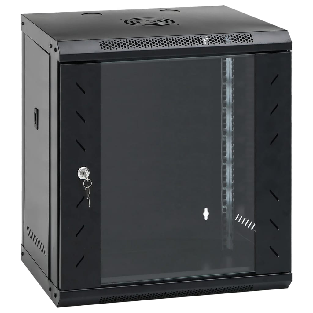 Vidaxxl Netzwerkschrank Wandmontage 12h 19 IP20 53x40x60 cm