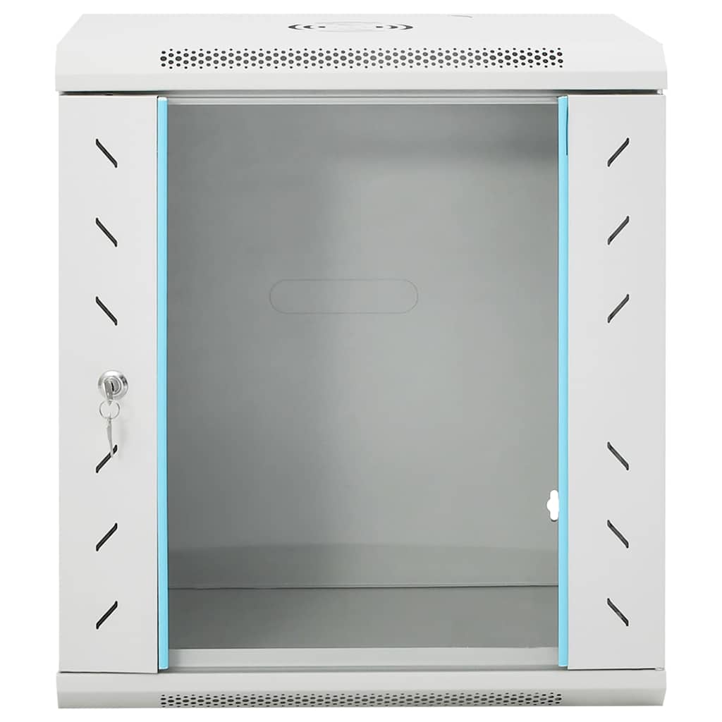 Vidaxxl Netzwerkschrank Wandmontage 12h 19 IP20 53x40x60 cm