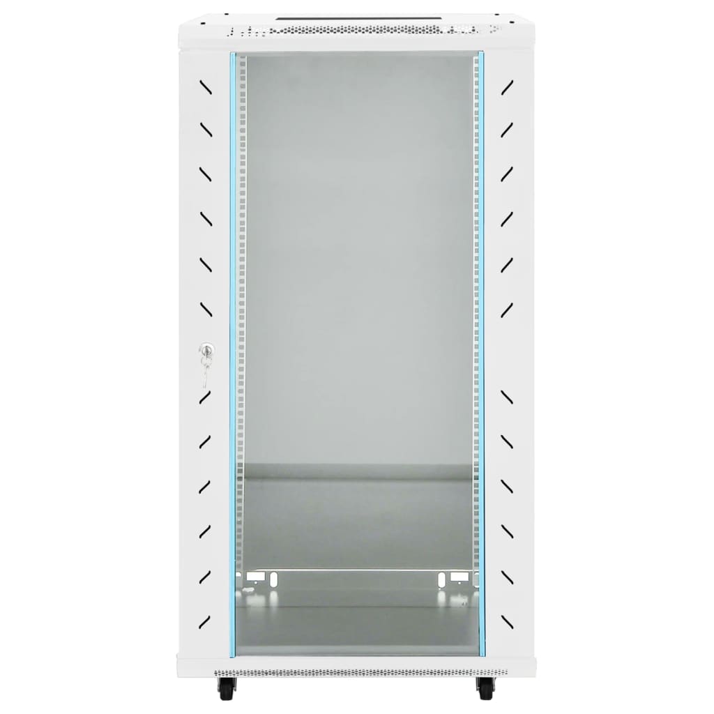 VidaXL Netzwerkschrank mit Rollen 22U 19 IP20 60x60x120 cm