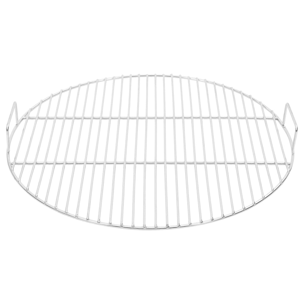 Vidaxx Grill mit Griffen rund ø54 cm, Edelstahl 304
