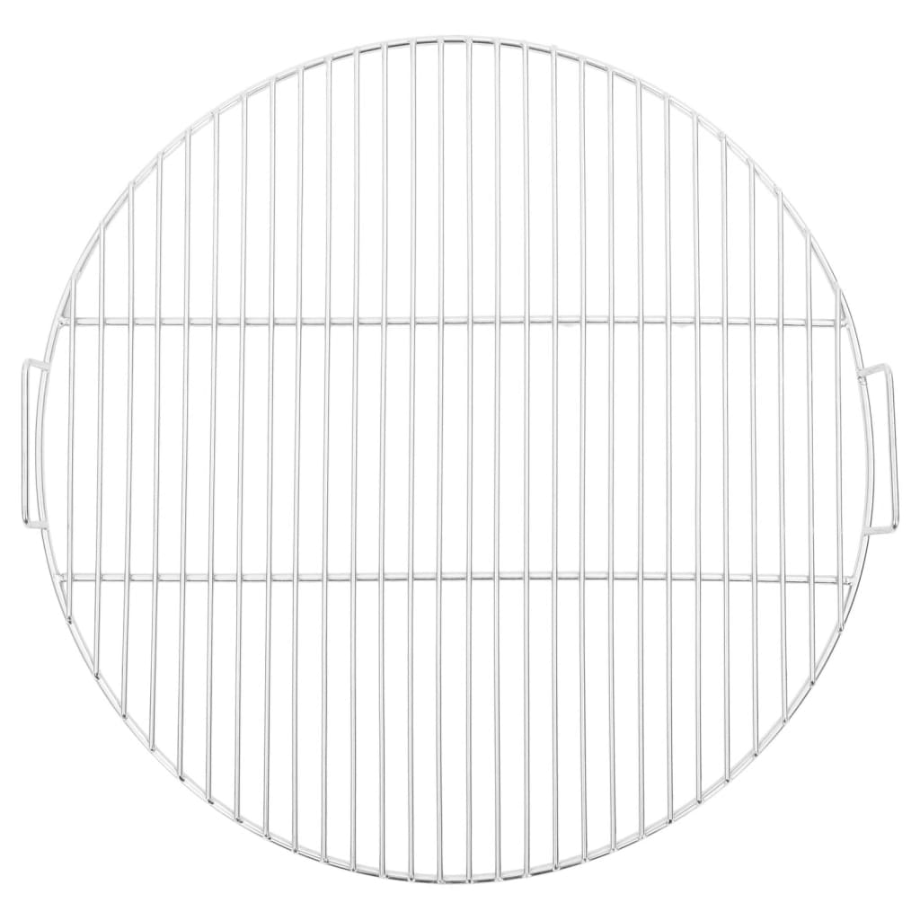 Vidaxx Grill mit Griffen rund ø54 cm, Edelstahl 304