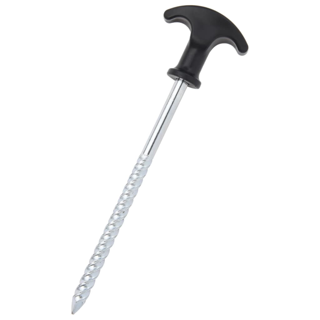 Vidaxl Zeltheringe 24 Stück ø7 mm 17 cm verzinkter Stahl