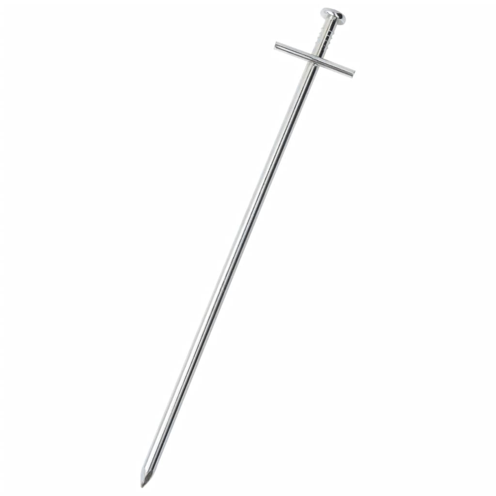 Vidaxl Zeltheringe 24 Stück ø6 mm 23 cm verzinkter Stahl