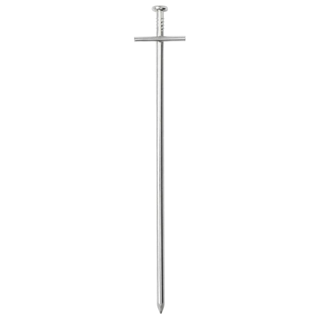 Vidaxl Zeltheringe 24 Stück ø6 mm 23 cm verzinkter Stahl