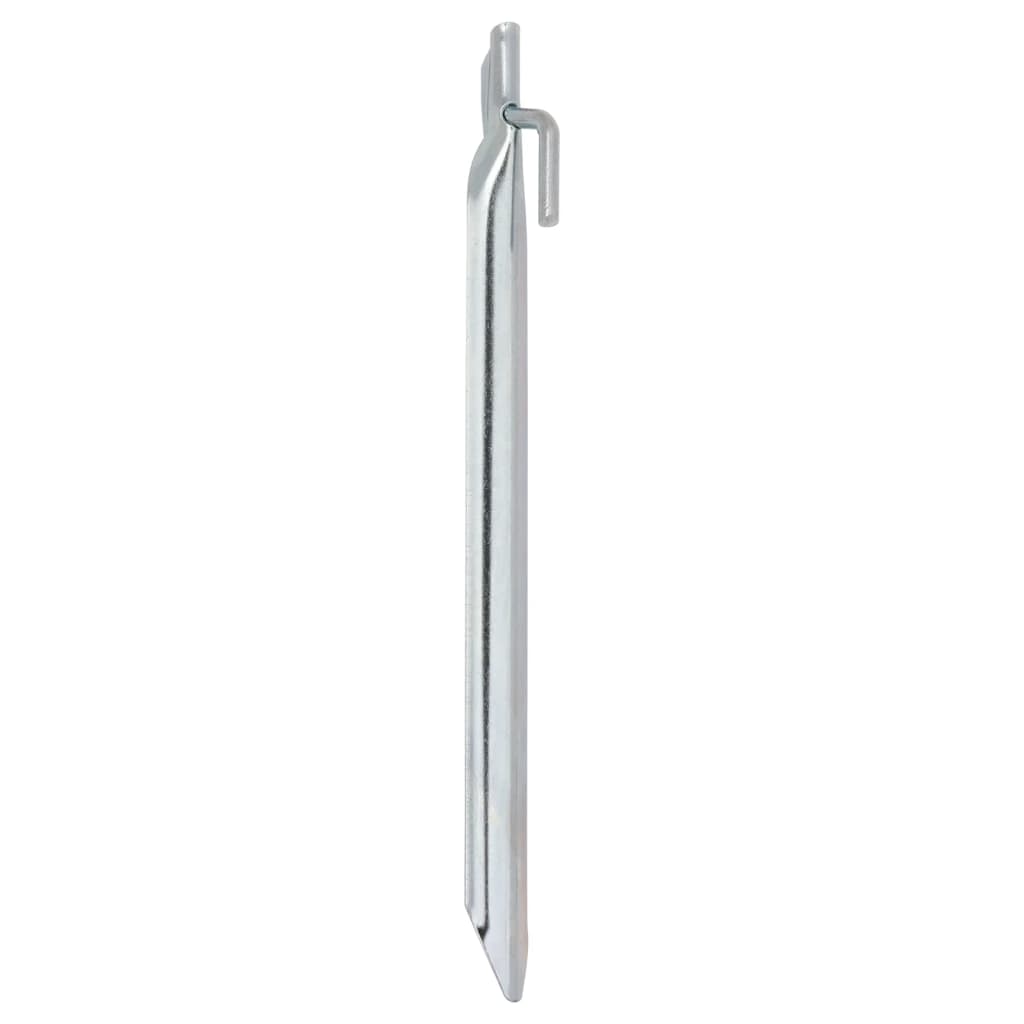 Vidaxl Zeltheringe 24 Stück V-förmig ø20 mm 25 cm verzinkter Stahl
