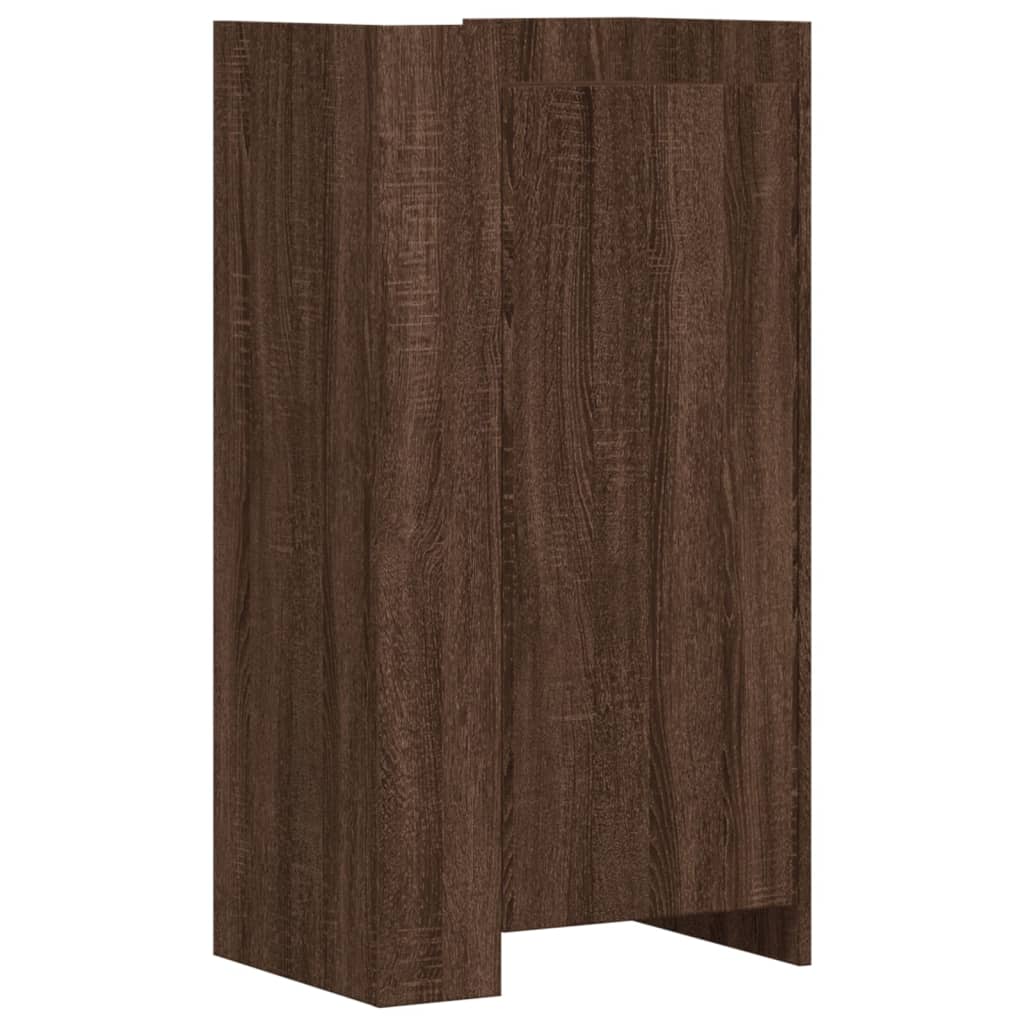 Vidaxx Schuhschrank 52x37,5x100 cm, fertiges Holz, braune Eiche
