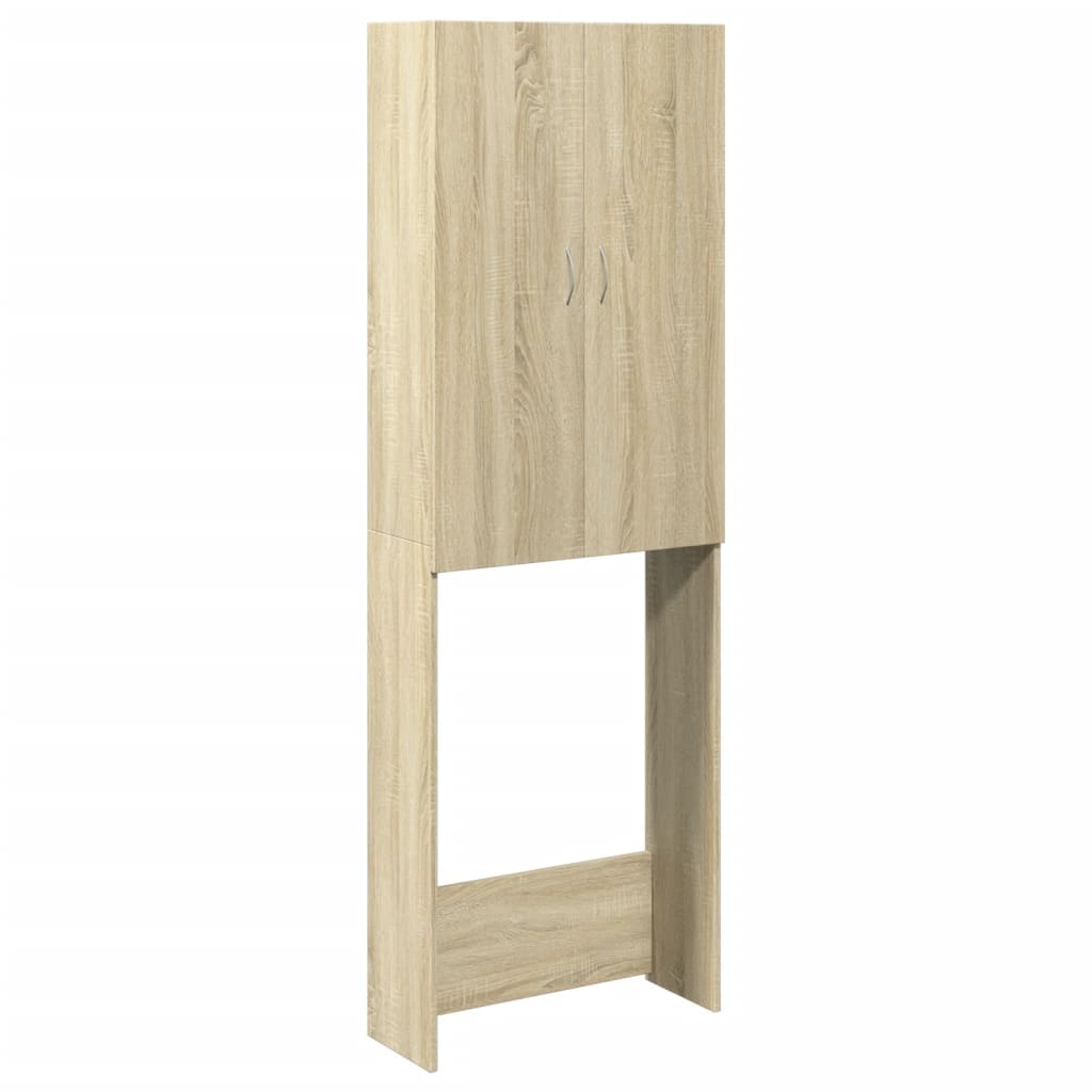 Vidaxx Waschmaschinenschrank 64x25,5x190 cm Sonoma-Eiche-farbig