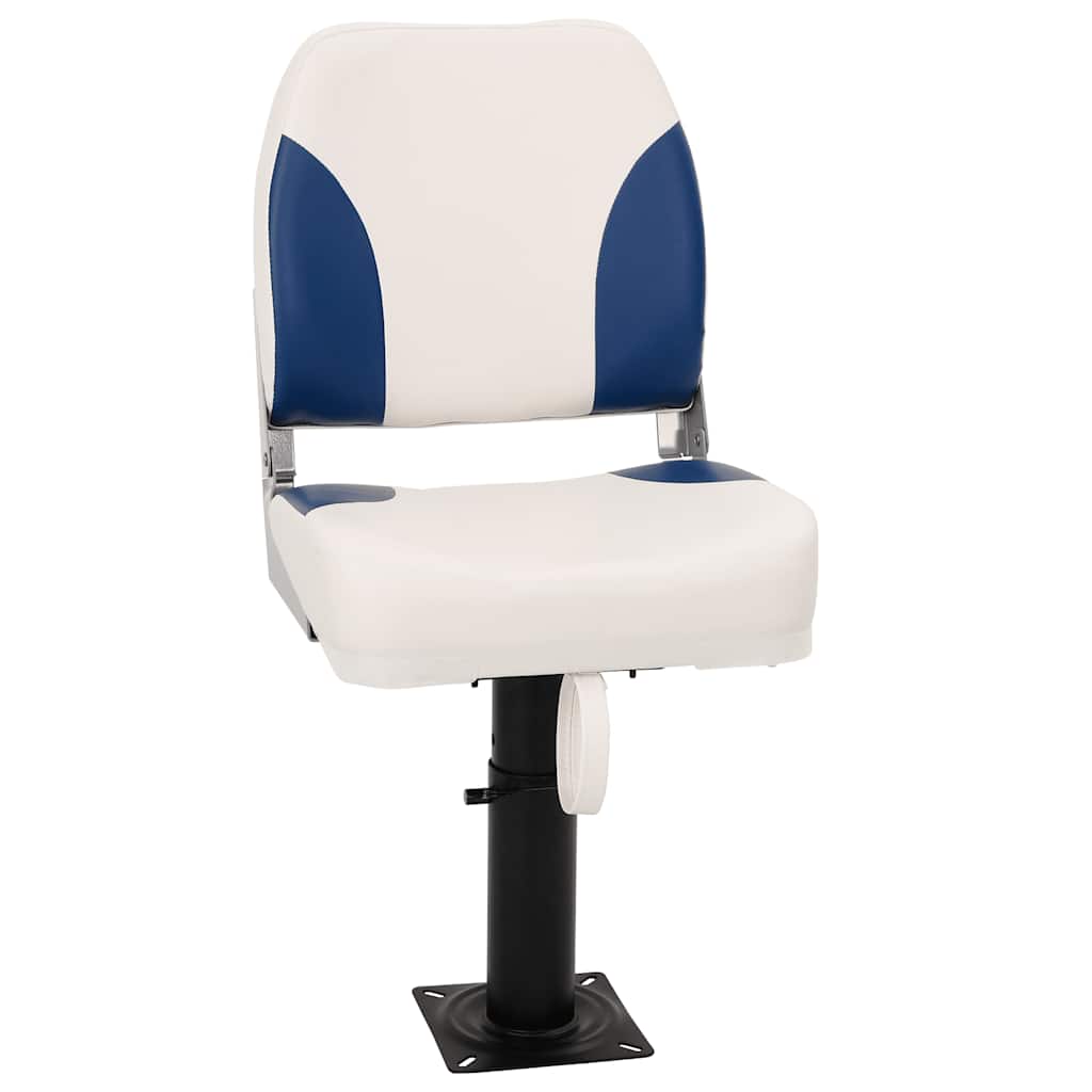 VidaXL Bootsstuhl mit höhenverstellbarem Bein, 360° drehbar