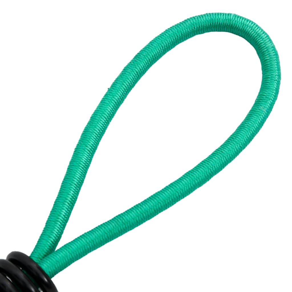 Vidaxl Spanngummis mit Haken 20 Stück 15 cm