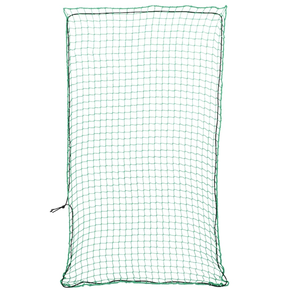 Vidaxx Anhängernetz elastisches Seil 3,5x2 m Polypropylen grün