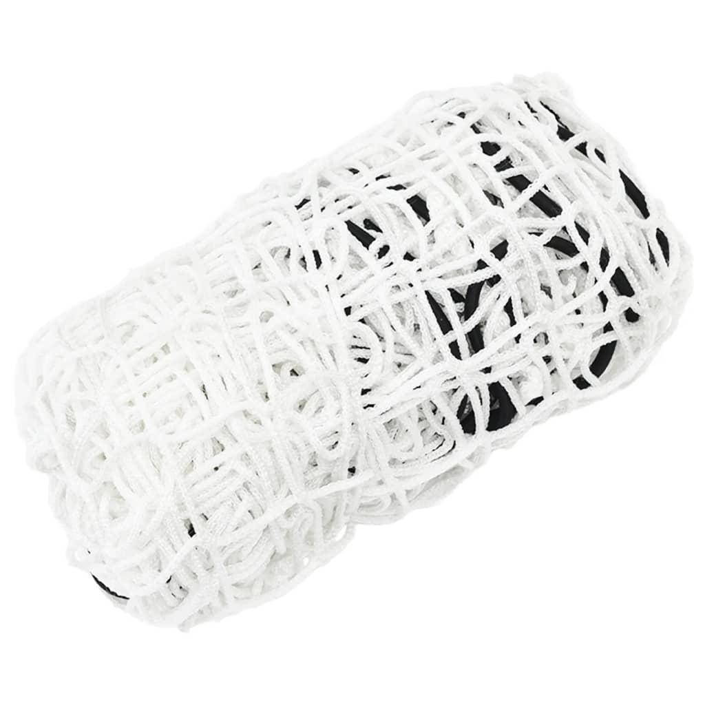 Vidaxx Anhängernetz elastisches Seil 3,5x2,5 m Polypropylen weiß