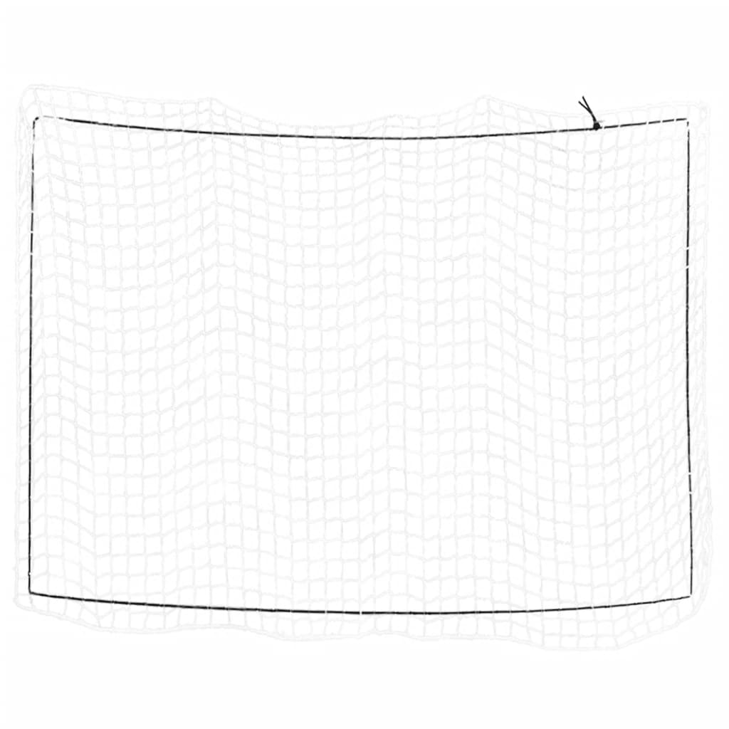 Vidaxx Anhängernetz elastisches Seil 4x3 m Polypropylen weiß