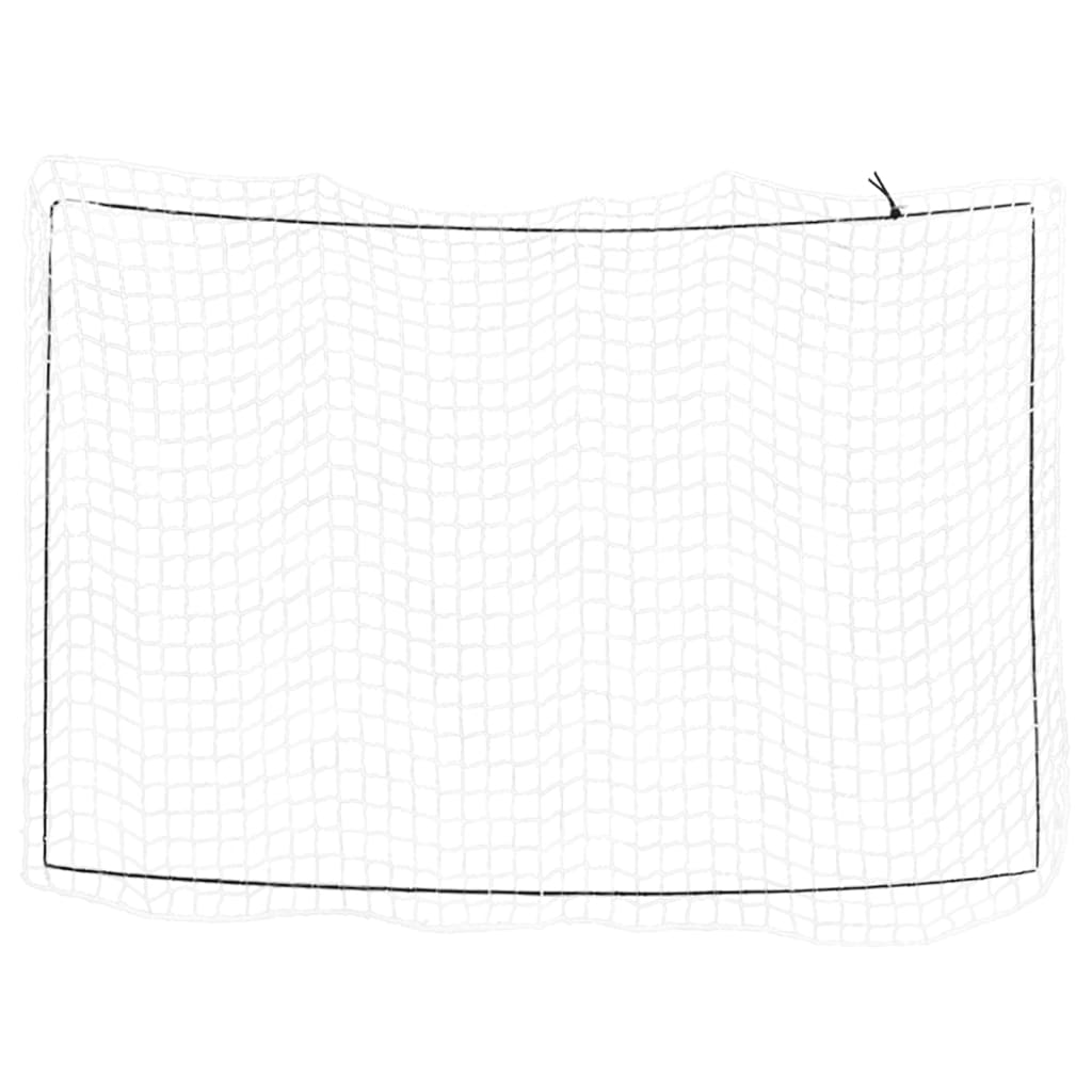 Vidaxx Anhängernetz elastisches Seil 5x3,5 m Polypropylen weiß
