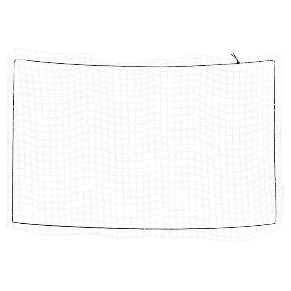 Vidaxx Anhängernetz elastisches Seil 6x3,5 m Polypropylen weiß
