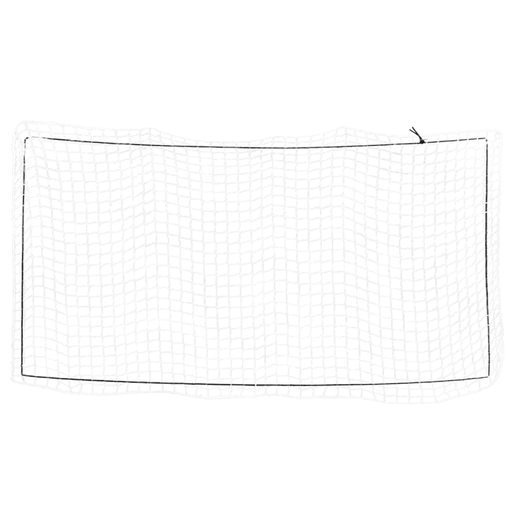 Vidaxx Anhängernetz elastisches Seil 7x3,5 m Polypropylen weiß