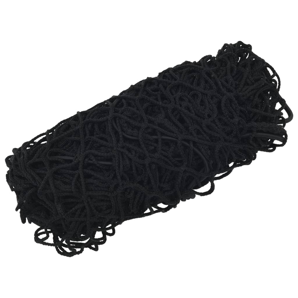 Vidaxx Anhängernetz elastisches Seil 2,7x1,5 m Polypropylen schwarz