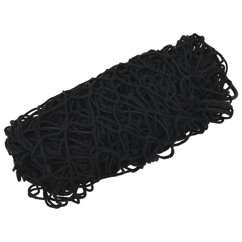 Vidaxx Anhängernetz elastisches Seil 4x2,5 m Polypropylen schwarz