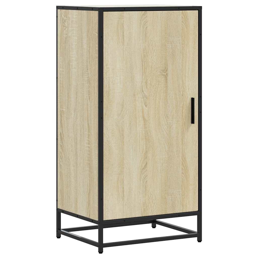 VidaXL Schuhregal 48x38x97,5 cm Holzwerkstoff Sonoma-Eiche-farbig
