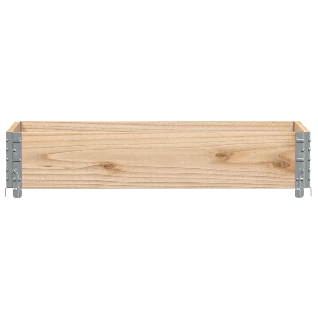 Vidaxx Pflanzgefäß 100x50 cm aus massivem Kiefernholz