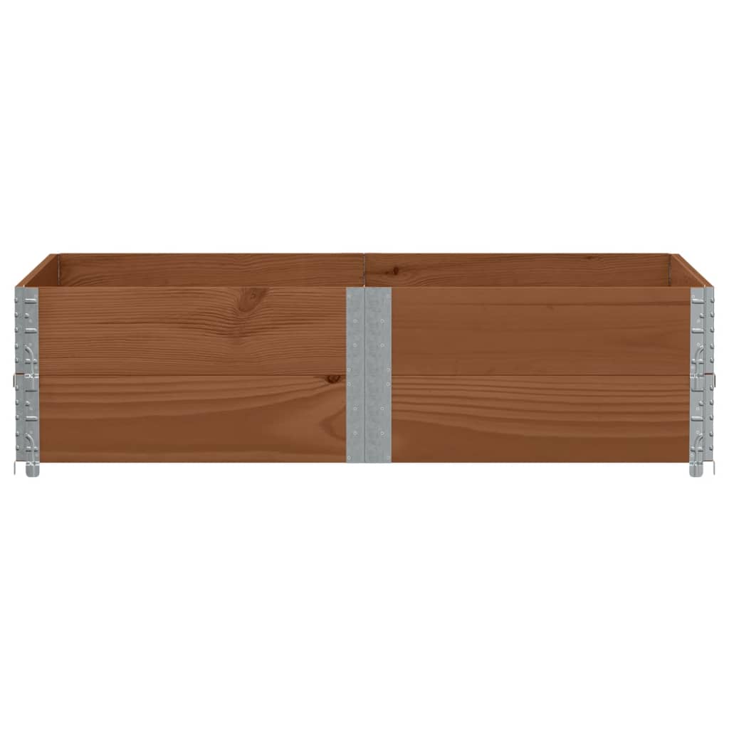Vidaxx Pflanzgefäß 150x100 cm massives Kiefernholz braun