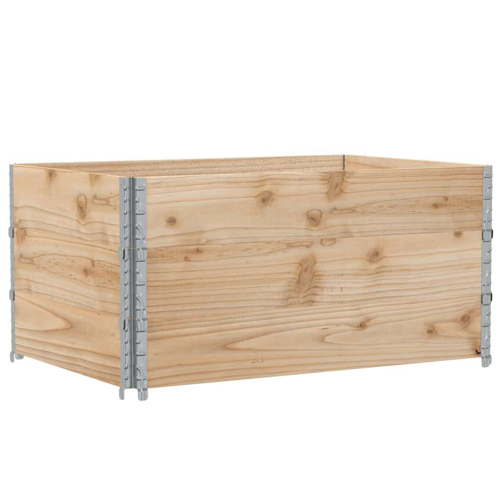 VidaXL Pflanzgefäß 120x80 cm aus massivem Kiefernholz