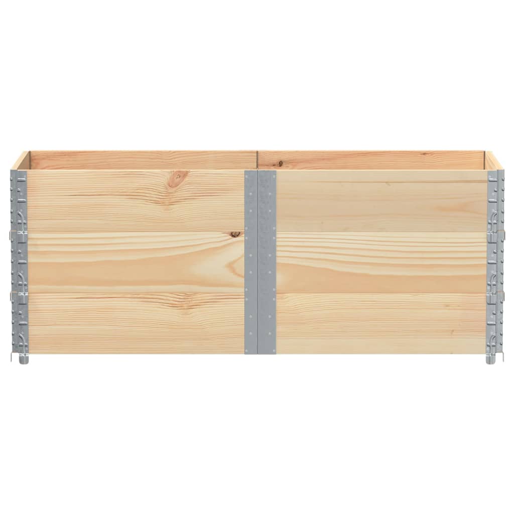 VidaXL Pflanzgefäß 150x50 cm aus massivem Kiefernholz