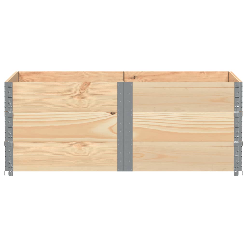 VidaXL Pflanzgefäß 150x100 cm aus massivem Kiefernholz