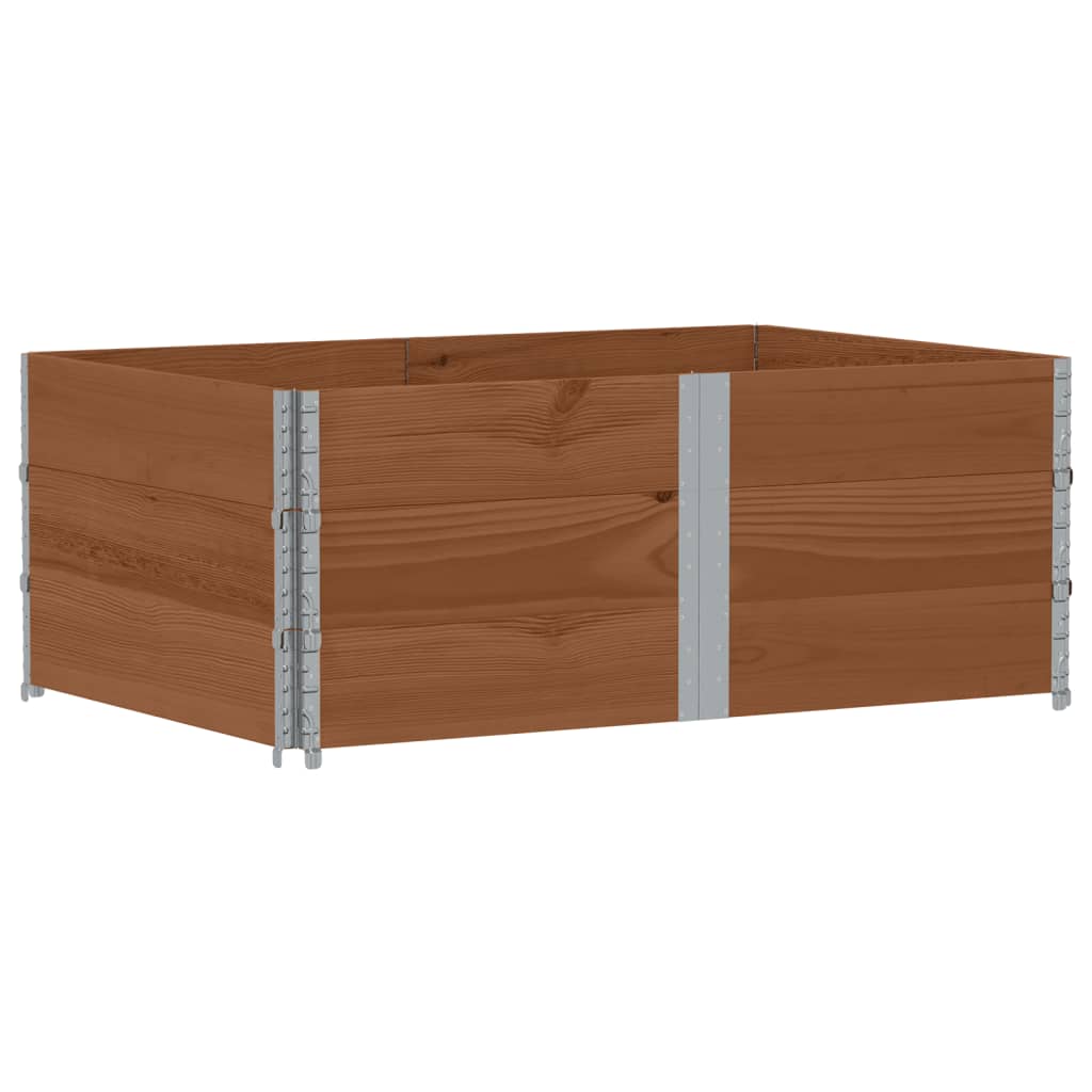 VidaXL Pflanzgefäß 150x100 cm massives Kiefernholz braun