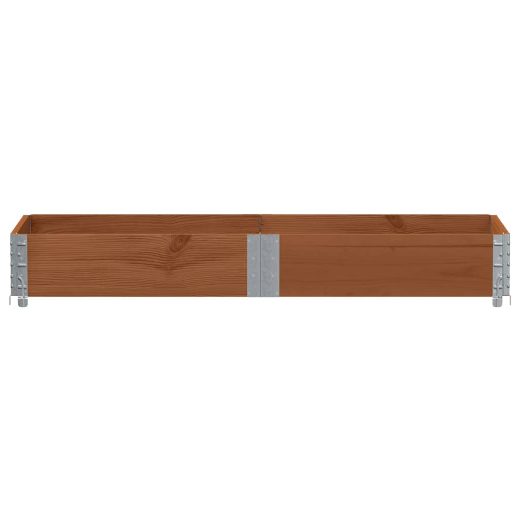 Vidaxx Palettenoberkante 150x50 cm massives Kiefernholz braun