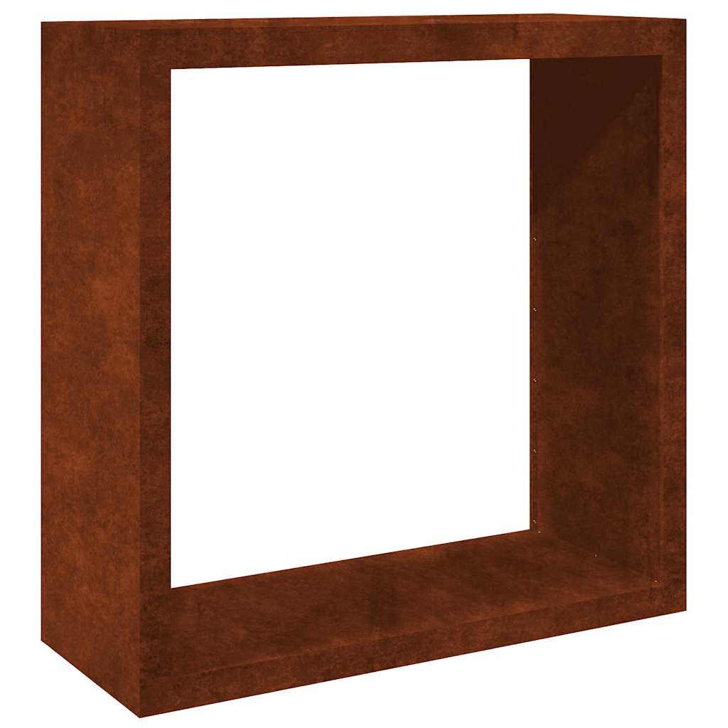 Vidaxx Kaminholzregal 100x40x100 cm wetterfester Stahl